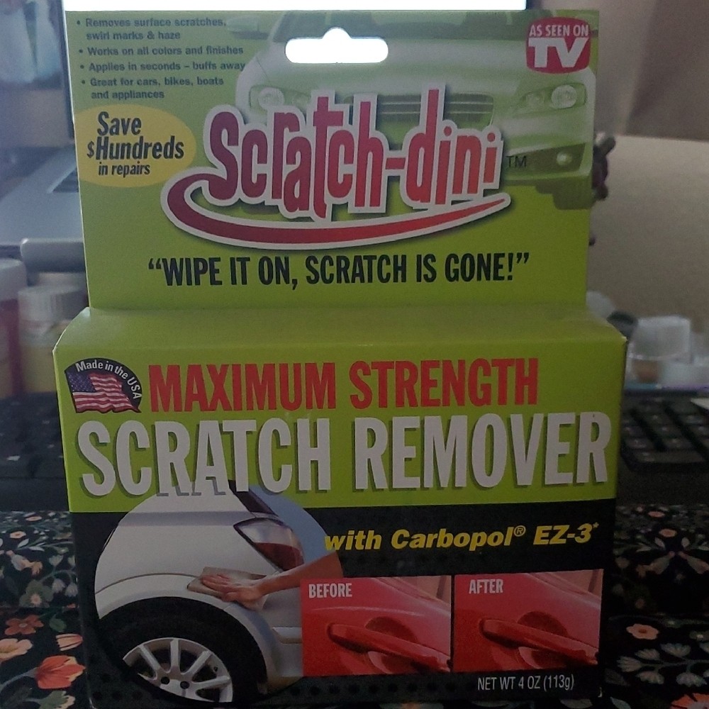 Maximum Strength Scratch Remover